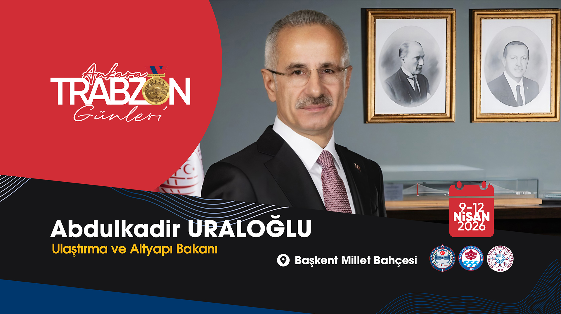 Ulaştırma ve Altyapı Bakanı Abdulkadir Uraloğlu: “Trabzon’u tüm zenginliğiyle Başkent’e taşıyoruz”